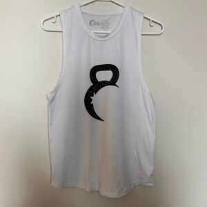 ZYIA White Activewear Top